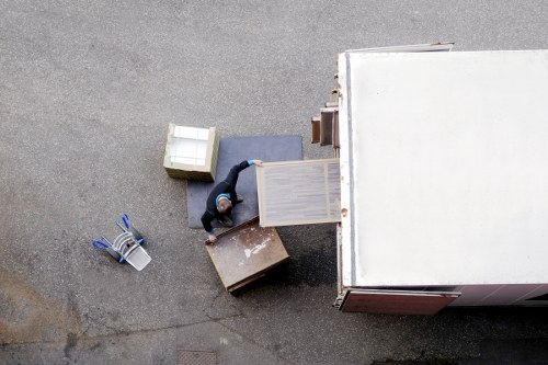 Efficient unpacking process in a new home by Mayfair Storage team
