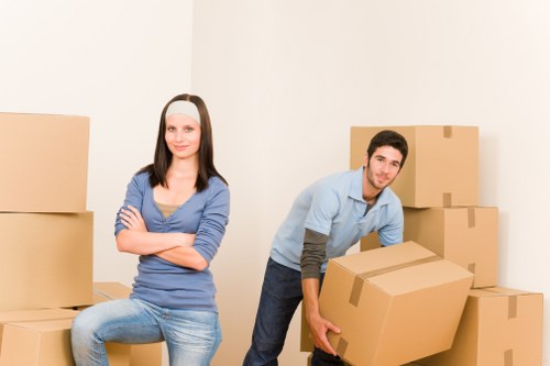 Satisfied customers enjoying the benefits of Mayfair Storage services